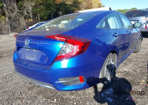 2019 Honda Civic Lx z USA, uszkodzony, nr VIN 2HGFC2F66KH587278